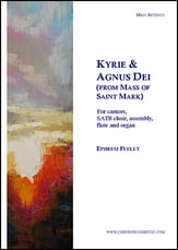 Kyrie & Agnus Dei SATB choral sheet music cover